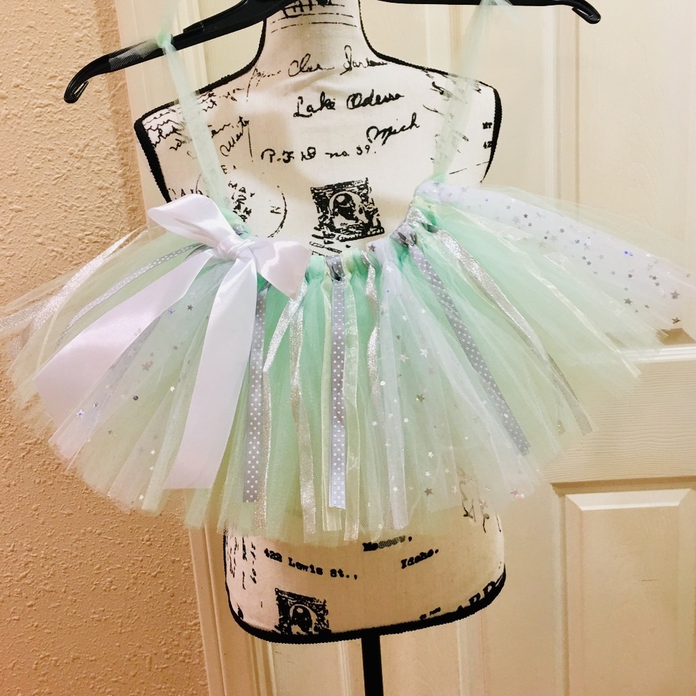 SHIMMER N SHINE couture tutu skirt